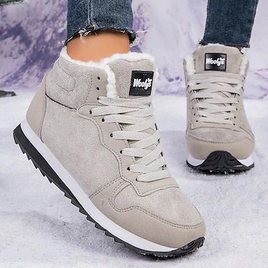 Women's Boots | Refresh your wardrobe at an affordable price Cute Winter Snow Boots, Comfortable Boots For Women Fall Winter, Trendy Winter Shoes For Women, Winter Walking Shoes, Cute Snow Boots Women, Cute Winter Shoes For Women, Shoes For Women Sneakers & Athletic, Fall Shoes 2024 Women, Fall Shoes 2024