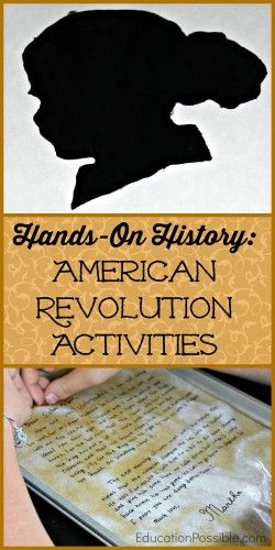 Hands-On History: American Revolution Activities @Education Possible American History Lessons High School, American Revolution Activities, American History Activities, American History Projects, History Lessons For Kids, American History Homeschool, American History Timeline, Teaching American History, History Lesson Plans