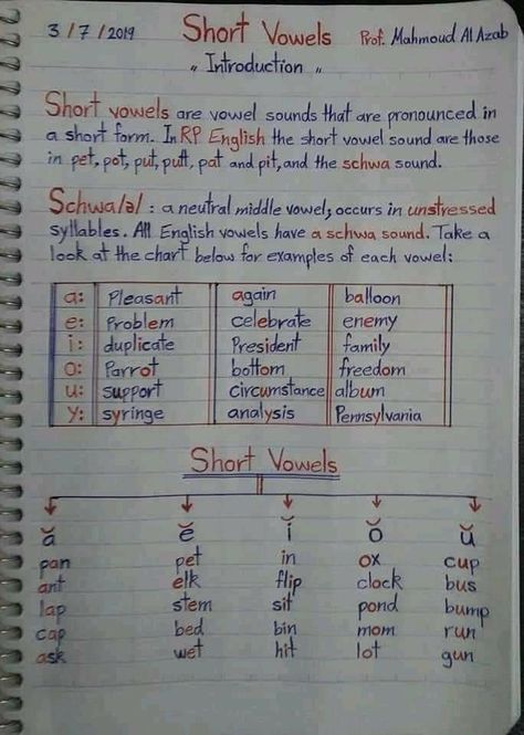 English Phonetics, Teaching Cursive Writing, Basic English Grammar Book, Vowel Digraphs, Cvc Words Kindergarten, English Grammar Book, Phonics Rules, Spanish Alphabet, Teaching Spelling