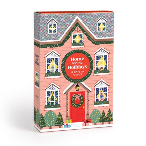 PRICES MAY VARY. TWELVE 42-PIECE PUZZLES – The advent calendar features 12 windows, each containing a mini puzzle. After the 12 days are completed, the 12 mini puzzles come together to create a single fully interlocking 500 piece puzzle image. BRIGHT AND BOLD ARTWORK – The 500 Piece Advent Calendar features a cozy and merry living room scene. Puzzle lovers will appreciate all the delightful details as they piece together the puzzle, creating a beautiful display that will add a touch of charm and Mini Puzzle, Holiday Puzzle, Bold Artwork, Holiday Images, 500 Piece Jigsaw Puzzles, Shape Puzzles, 500 Piece Puzzles, Home For The Holidays, Christmas Advent