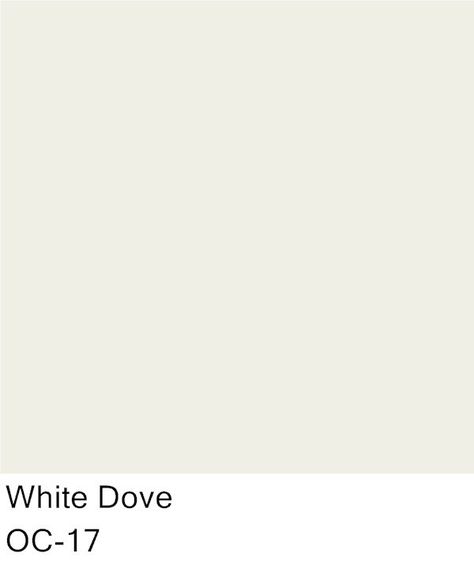 Trim Color for both bathrooms (including shelving, baseboards, doors and door trim) for both bathrooms    Benjamin Moore White Dove - Trim White Dove Benjamin Moore, Dove Painting, Madeline Stuart, Trendy Kitchen Colors, Interior Paint Colors Schemes, Benjamin Moore White, Best White Paint, Benjamin Moore Paint, White Paint Colors