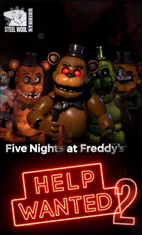 Fnaf Help Wanted, The Tenses, Scary Games, Help Wanted, Horror Games, Scary Stories, First Game, Horror Game, Make It Through