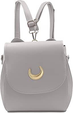 Oweisong Girls Moon Luna Purse Cat Satchel Shoulder Bag Cospaly Sailor Moon Handbag Shoulder Bags School Backpack for Women