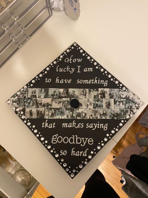 College Graduate Cap Decoration, 5sos Graduation Cap Ideas, Sentimental Cap Decoration, All Thanks To Them Grad Cap, Country Themed Grad Caps, Vinyl Graduation Cap, Morgan Wallen Graduation Cap Designs, 2023 Cap Designs, Grad Cap Ideas Pictures