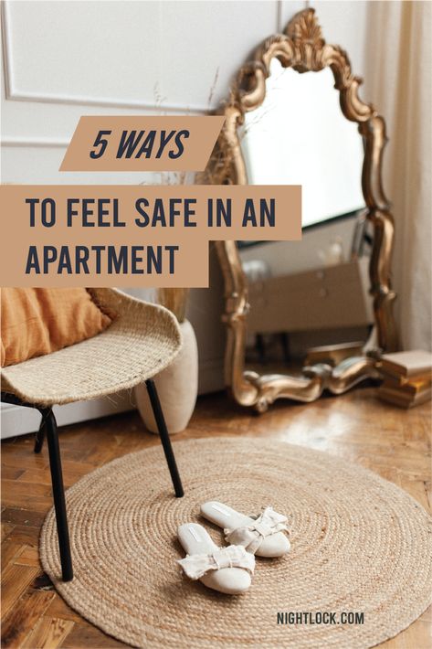 Apartment living can have its ups and downs, especially when it comes to safety. When you own a home, your safety is your responsibility but when you are renting an apartment, you leave the task up to someone else. But, there’s no reason you shouldn’t feel just as safe in an apartment as a house. Here are a few things apartment dwellers can do to ensure their own safety. Security System For Apartment, Apartment Safety Hacks, Apartment Security Ideas, Renting Decorating, Apartment Safety, Apartment Security, Renting An Apartment, Home Safety Tips, Apartment Hacks