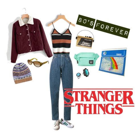 80s Inspired Outfits, Stranger Things Outfit, Mood Clothes, Retro Looks, 80s Outfit, Vsco Girl, Herschel Supply Co, Teenager Outfits, Herschel Supply