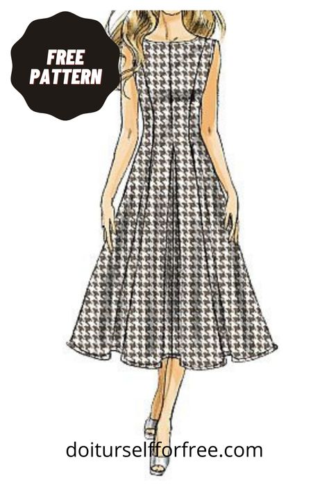 Summer Dress Sewing Pattern, Summer Dress Sewing, Vintage Dress Sewing Patterns, Summer Dress Sewing Patterns, Cindy Dress, Dress Sewing Patterns Free, Sewing Patterns Free Women, Home Ware, Shirt Dress Pattern