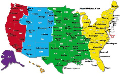 usa time zone map Time Zone Map, Cross Country Road Trip, America Map, Love Time, United States Map, Elapsed Time, Area Codes, What Time Is, Usa Map