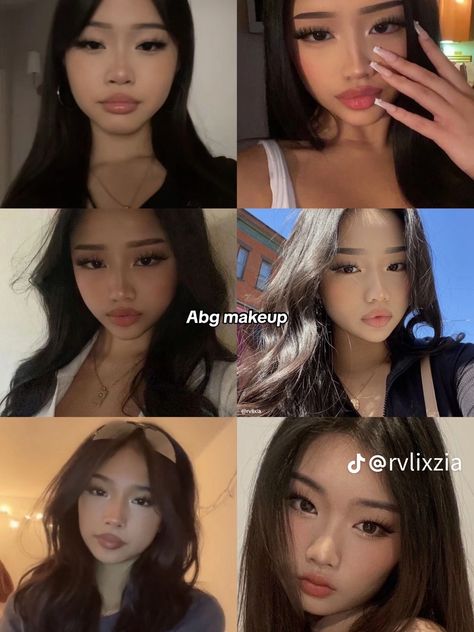 High Vs Low Nose Bridge, Makeup Vs No Makeup Faces, Different Types Of Makeup Styles, Abg Style Makeup, Types Of Makeup Styles, Types Of Pretty, Styles Of Makeup, Abg Makeup, Makeup Types