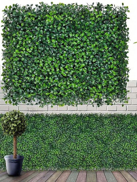 1pc Artificial Grass Wall Panel Backdrop Fake Boxwood Greenery Panels Hedge Plant Wall Faux Privacy Hedge Screen UV Resistant Grass Wall For Indoor Outdoor Fence Garden Backyard Wedding Grass Wall Decor Multicolor    PP     Outdoor & Garden, size features are:Bust: ,Length: ,Sleeve Length: Wedding Grass Wall, Grass Wall Panel, Garden Backyard Wedding, Wall Panel Backdrop, Grass Wall Decor, Grass Wall Backdrop, Panel Backdrop, Artificial Grass Wall, Outdoor Fence