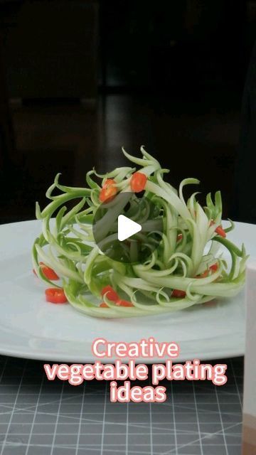 LUXU GLASSES on Instagram: "Creative vegetable plating ideas#fruitcarving #fruitart #fruitdecoration #edibleart #fooddesign #foodpresentation #foodstyling#luxufacialtowels" Vegetarian Plating Ideas, Vegetable Plating Presentation, Fruit Plating Ideas, Garnishing Ideas Plate, Vegetable Garnish Ideas, Vegetable Salad Decoration Ideas, Salad Decoration Ideas Creative, Vegetable Carving Ideas Creative, Salad Plating Ideas