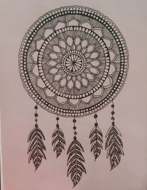 Mandala Art Mandala Art For Journal, Asthetic Drawings Pencil Easy, Very Easy Mandala Art For Beginners, Easy Drawings Mandala Art, Asthetic Doodles Art, Mandala Drawings For Beginners, Easy Asthetic Sketch For Beginners, Mandal Arts Easy, Drawing Ideas Easy Mandala Art