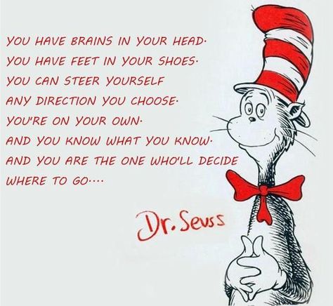 Dr Seuss Writing, Create Your Own Quotes, Believe In Yourself Quotes, Dr Seuss Quotes, Seuss Quotes, Light Quotes, Vinyl Quotes, School Quotes Funny, Nice Quotes