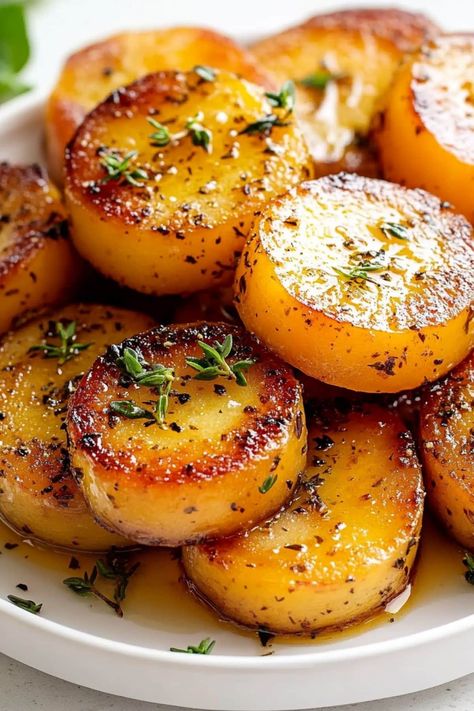 Melting Potatoes - Insanely Good Fresh Potato Recipes, Mandolin Potatoes, Mojo Potatoes, Melting Potatoes, Smoked Salmon Sandwich, Herbed Potatoes, Sweet Potato Recipes Roasted, Potatoes Recipes, Mississippi Mud