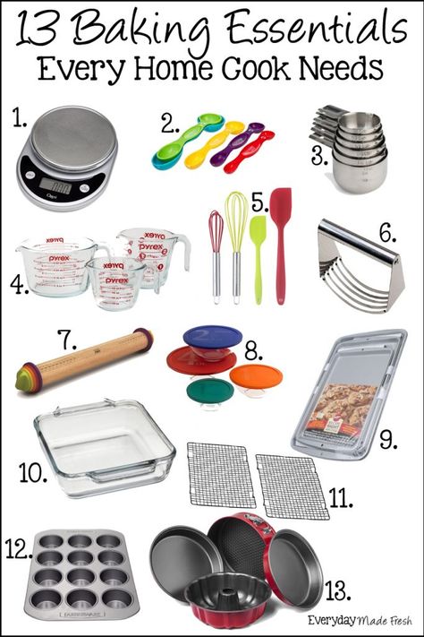 Baking Essentials Tools, Kid Cooking, Cutthroat Kitchen, Kitchen Essentials List, Electric Skillet, Baking Equipment, Baking Items, Skillet Recipes, Baking Basics