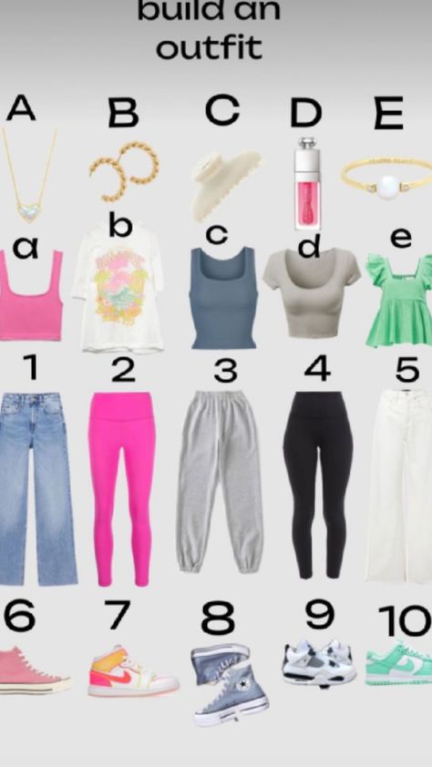 pick ur fit Pick Ur Fit, Pick An Outfit Game, Pick Ur Outfit, Pick A Outfit, Macys Outfits, Preppy Summer Dress, Pick Your Outfit, Pick An Outfit, Cute Middle School Outfits