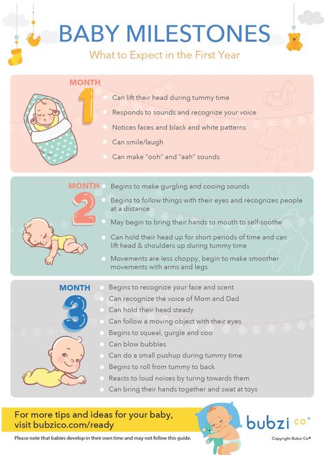 An Amazing First Year: A Monthly Chart of Baby’s Important Milestones - Bubzi Co One Month Milestones, Baby Infographic, Baby Milestone Chart, Milestone Chart, 2 Month Old Baby, 5 Month Old Baby, 7 Month Old Baby, Baby Milestones Pictures, Baby Stella