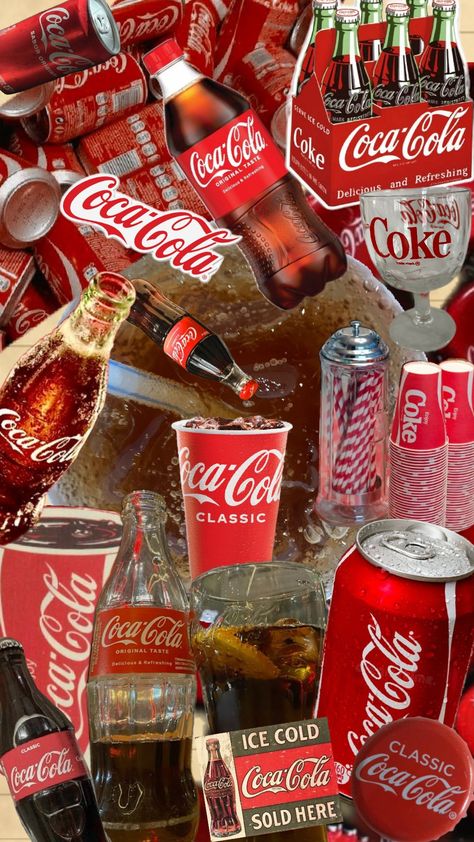 coca cola #cocacola Vintage Coke Aesthetic, Jaz Core, Coca Cola Aesthetic, Coke Aesthetic, Coca Cola Pictures, Coca Zero, Coca Cola Wallpaper, Cola Wars, Coca Cola Poster