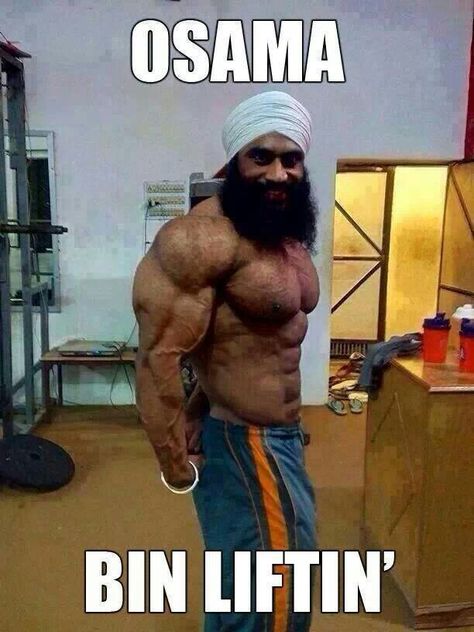 Osama bin liftin Jeff Seid, Osama Bin, Bin Laden, Gym Memes, Gym Humor, Workout Humor, E Card, Bones Funny, New Memes