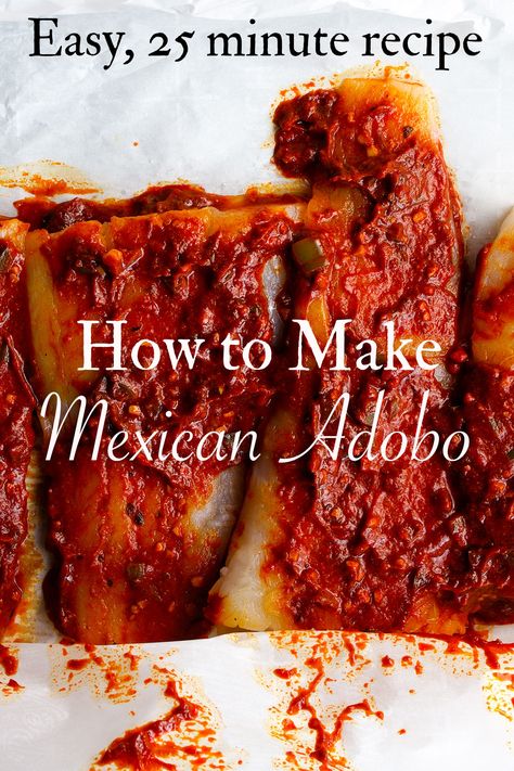 Mexican Adobo, Homemade Ranch Dressing Mix, Best Sauce Recipe, Real Mexican Food, Mexican Street Food, Adobo Chicken, Easy Mexican, Homemade Seasonings, Homemade Taco Seasoning