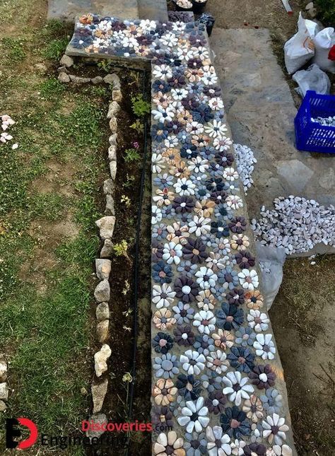 30+ Practical River Rock Landscaping Ideas That Worth Making - Engineering Discoveries | Rock garden design, Small garden design, Landscaping with rocks River Rock Landscaping Ideas, Cleaning Furniture, Taman Diy, River Rock Garden, Fabric Couch, River Rock Landscaping, Rock Landscaping Ideas, Rock Garden Design, Couch Diy