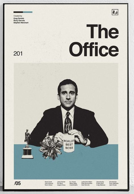 The Office Show, Film Posters Art, Photo Deco, Office Poster, Film Poster Design, Cat Hacks, Movie Posters Design, Creative Poster Design, Movie Poster Art