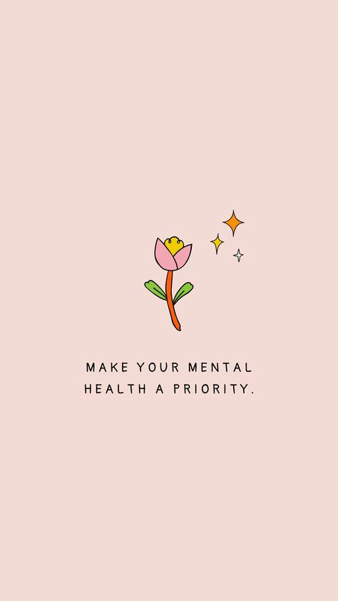 Positive Healing Quotes Health Daily Affirmations, Kata Kata Mental Health, Asthetic Wallpers Mental Health, Phone Backgrounds Mental Health, Mental Health Vision Board, Healing Mentally, Positive Wallpaper, Widget Quotes, Vision Board Collage