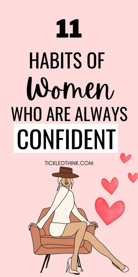 Do you want to know how to become a confident woman? Read on to learn the powerful habits of confident women and the things they do to stay confident. Cooy these habits now to drastically improve your confidence and help you be more self confident. Powerful Habits, How To Become Confident, Improve Self Confidence, Single Mom Life, Classy Outfits For Women, Confident Women, Smart Women, Fashion Fail, Woman Reading