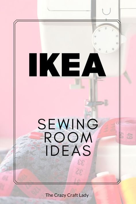 Ikea Hacks For Sewing Room, Sewing Studio Ideas Inspiration, Sewing Room Organisation, Ikea Sewing Room Hacks, Organizing Fabric In Sewing Room, Fabric Storage Ideas Organizing, Sewing Room Design Layout, Ikea Sewing Room Ideas, Sewing Room Organizing