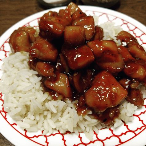 Food Court Bourbon Chicken Copycat Recipe – Old Guy In The Kitchen Burbon Chicken, Food Court Bourbon Chicken, Bourbon Chicken Recipe, Homemade Egg Rolls, Filipino Dish, Bourbon Chicken, Authentic Chinese Recipes, Carne Asada, Chicken Dishes Recipes