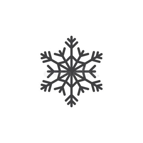 Cold symbol, Snowflake line icon, outline vector sign, linear pi. Ctogram isolat , #ad, #icon, #outline, #vector, #line, #Cold #ad Snowflake Line Art, Snowflake Tattoo Men, Ice Symbol, Cold Tattoo, Cold Icon, Hvac Logo, Snowflake Outline, Snowflake Tattoo, Small Watercolor Tattoo