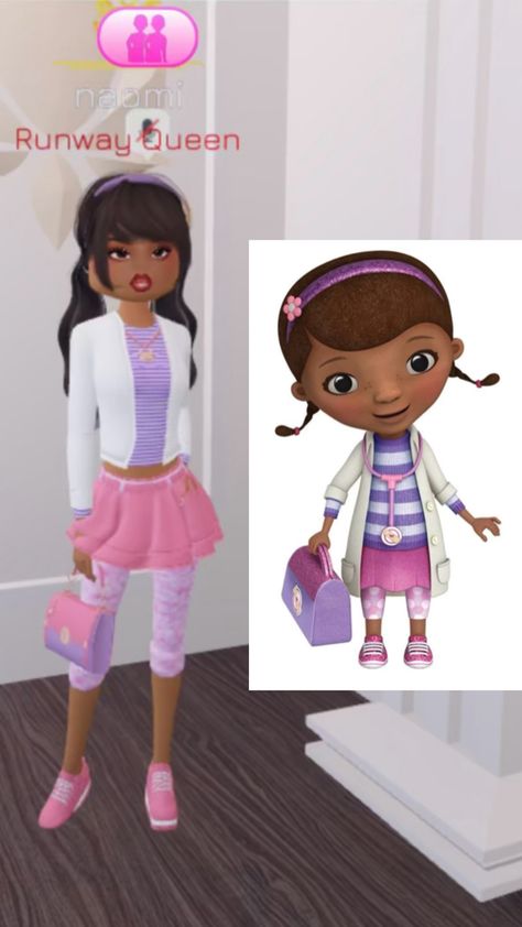 Doctor McStuffins outfit Doctor Dti Ideas, Dress To Impress Outfits Roblox Game Theme Doctor, Dti Outfits Theme Doctor, Dti Theme Doctor, Dress To Impress Funny Outfits, Graduation Dress To Impress Roblox Game, Dti Outfits Doctor, Costume Dress To Impress, Doctor Dress To Impress Outfit