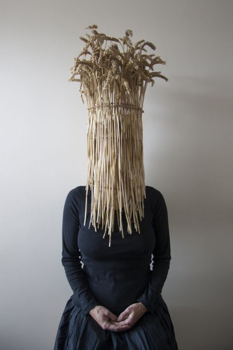 Charles Freger, Field Of Wheat, Corn Dolly, Pagan Rituals, Cool Masks, Human Art, Folk Costume, Costume Design, Headdress