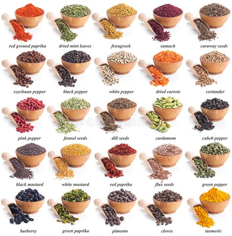 Collection of different spices and herbs. With labels #Sponsored , #Sponsored, #affiliate, #Collection, #herbs, #labels, #spices Spice Chart, Afghan Food, Cooking Herbs, Spice Market, Spice Mix Recipes, Business Poster, Spicy Food, Cheese Salad, Kitchen Decor Modern