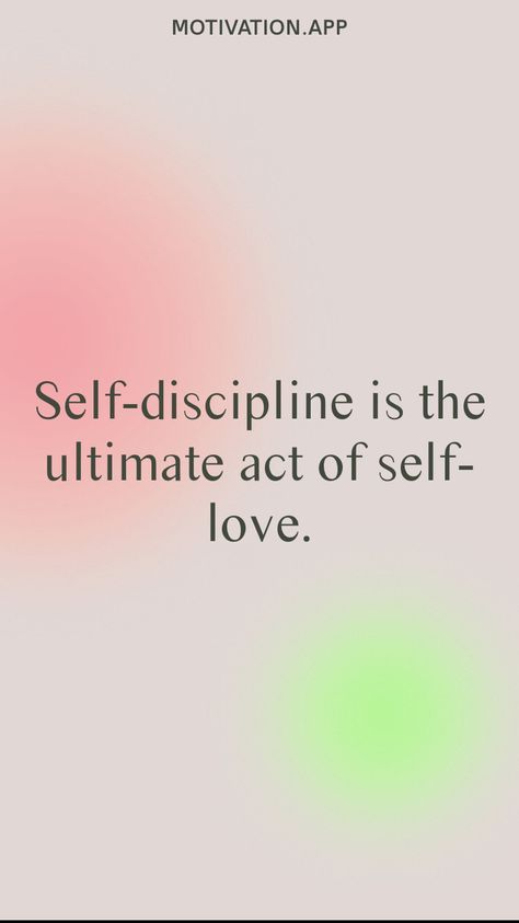 Self Discipline Self Love, Self Validation Wallpaper, Discipline Is A Form Of Self Love, Self Discipline Quotes Aesthetic, Discipline Is Self Care, Self Respect Wallpaper Aesthetic, Self Discipline Quotes Wallpaper, Money Discipline Quotes, Discipline Is The Highest Form Of Self Love