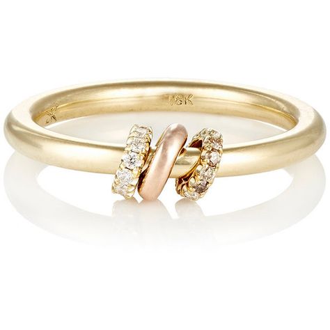 Spinelli Kilcollin Women's Sirius Ring (£1,500) ❤ liked on Polyvore featuring jewelry, rings, gold, 18 karat gold jewelry, hand crafted jewelry, spinelli kilcollin, handcrafted rings and polish jewelry Balenciaga Bracelet, Multi Band Ring, Lagos Jewelry, Jewelry Knowledge, Diamond Jewelry Earrings, Engagement Rings Twisted, Jewelry Photography Styling, Pave Jewelry, Art Jewelry Design