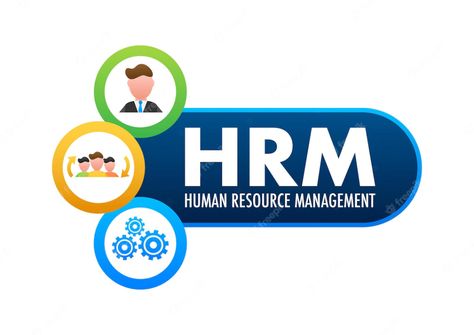 Premium Vector | Hrm human resource management icon label badge vector stock illustration Hrm Human Resources Management, Human Resources Management, Human Resource Management System, Management Logo, Book Art Projects, Medical Background, Human Resource, Banner Template Design, Resource Management