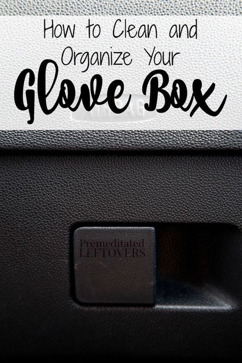 How to Clean and Organize Your Glove Box- Learn how to keep your glove box neat and tidy so you can easily find all of your important documents. Easy House Cleaning, Organizing Stuff, Clean And Organize, Car Inside, Diy Cleaning Products Recipes, Compartment Organizer, Glove Compartment, Decluttering Tips, Diy Cleaning Solution