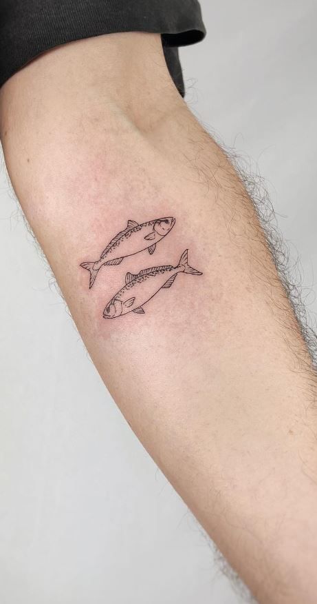 Black And Red Fish Tattoo, Perch Tattoos, Minimalist Trout Tattoo, Tattoo Fish Small, Freshwater Fish Tattoo, Tiny Trout Tattoo, Simple Bass Fish Tattoo, Fishing Lure Tattoo Women, Lake Tattoos For Men