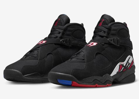 SNEAKER NEWS: Jordan 8 ‘Playoff’ 2023 Release Air Jordan Retro 8, Air Jordan 8 Retro, Nike Air Jordan 8, 2023 Lookbook, Air Jordan 8, Mid Top Shoes, White Basketball Shoes, Jordan Model, Jordan 8