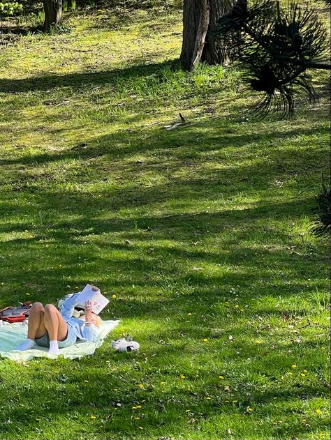 Book Park Aesthetic, Garden Summer Aesthetic, Summer Outdoor Aesthetic, Picnic Aesthetic Pictures, Slow Paced Life Aesthetic, Park Reading Aesthetic, Summer Park Aesthetic, Reading In A Park Aesthetic, Slow Summer Aesthetic