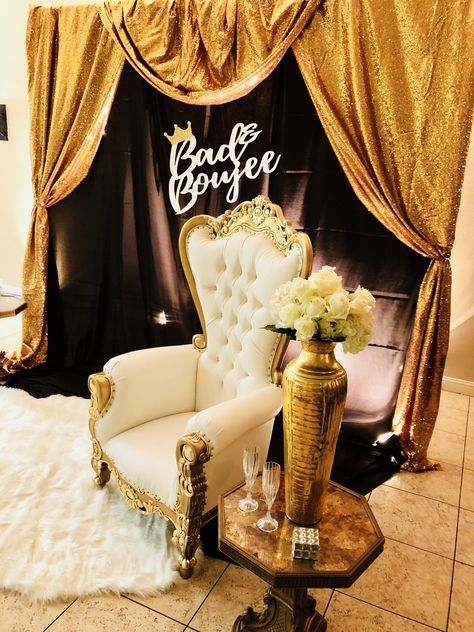 Bad & Boujee Affair Bad And Boujee Party Theme, Boujee Party Theme, Narco Theme Party, Boujee Birthday Party, Boujee Party, Sweet 16 Photo Ideas, Boujee Birthday, Themed Party Outfits, Sweet 16 Party Planning