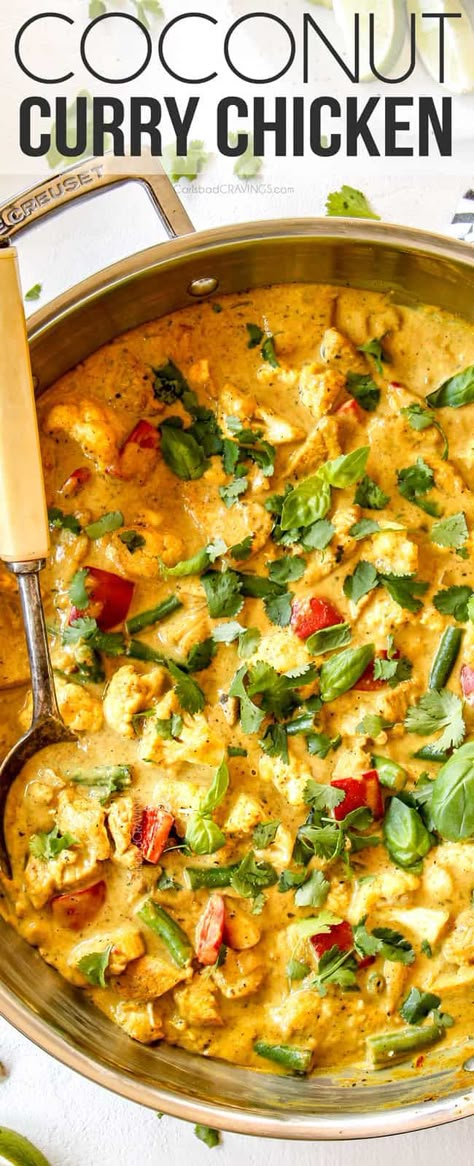 Coconut Curry Chicken Recipes, Coconut Curry Recipes, Rogan Josh, Carlsbad Cravings, Vindaloo, Coconut Chicken, Coconut Curry Chicken, Curry Dishes, Curry Chicken Recipes