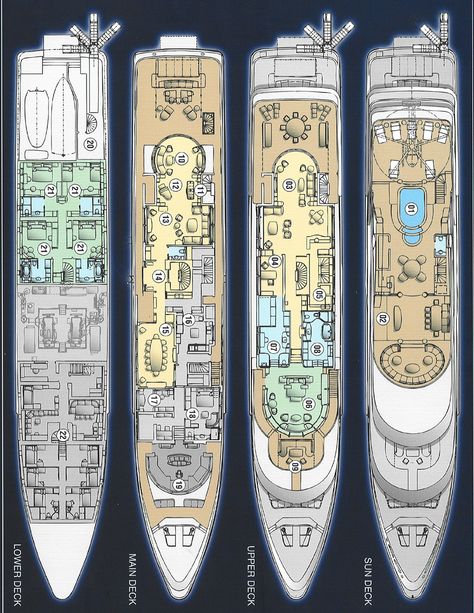 Yacht Flooring, Big Yachts, Yacht Interior Design, Dream Cars Jeep, Yacht Interior, Bigger Boat, Deck Plans, Boats Luxury, Yacht Boat