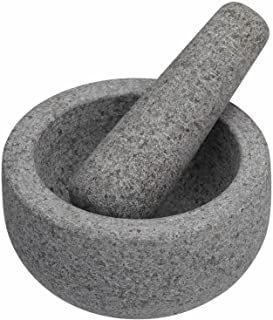 Amazon.co.uk : mortar and pestle Textured Bowls, Natural Granite, Woks, Kitchen Crafts, Curry Paste, Professional Chef, How To Make Light, Mortar And Pestle, Le Creuset