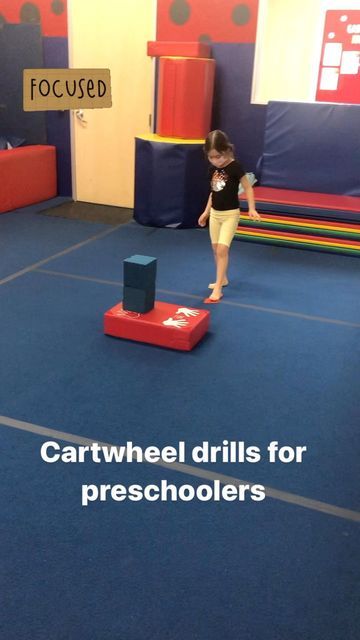 Us Too Gymnastics on Instagram: "#tbt . . Love how focused and determined little Ameryn was while practicing her cartwheels last year. . . #ustoogymnastics #gymnastics #cartwheels #drills #throwbackthursday #lakeforestcalifornia #gymnasticsclasses #preschoolers #toddlers #schoolagers #exercise #healthylifestyle #havingfun #gymnasticsschool" Recreational Gymnastics Drills, Beginner Tumbling Stations, Tumbling Stations, Preschool Gymnastics Stations, Beginner Gymnastics Drills, Preschool Gymnastics Games, Cartwheel Drills, Toddler Gymnastics Activities, Gymnastics Lesson Plans