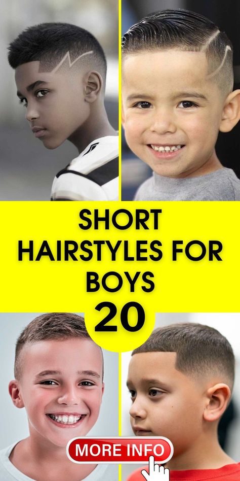 Short Hair Cuts For Boys Straight Hair, Boy Hair Cuts Straight Hair Short, Haircut For Boys Curly Hair, Hair Cut For Kids Boy Short, Boys Haircut Straighthair, Back To School Haircuts For Boys, Boys Buzz Cut Kids Fade, Little Boy Haircut With Design, Haircut For Straight Hair Boys