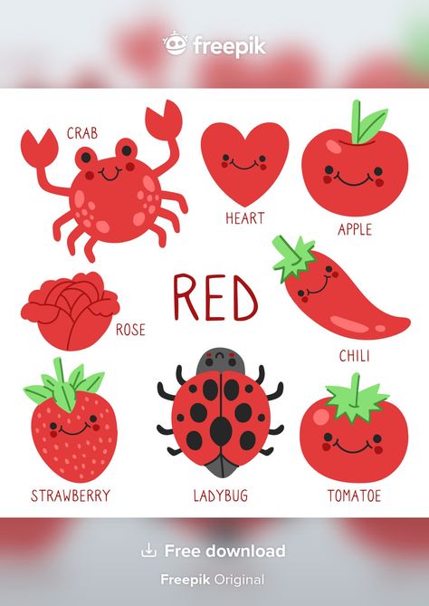 Color Theme Board For Preschool, Red Day Board Decoration For Preschool, Things That Are Red, Things That Are Red Preschool, Red Day Crafts For Preschool, Red Colour Craft For Preschool, Red Day Decoration In Preschool, Red Colour Activity For Kids, Red Day Decoration Ideas For Preschool