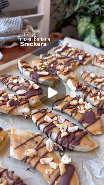 Bailey Rhatigan | The VIRAL Frozen Banana Snickers 🍌
I finally tried these and they did not disappoint. They are the perfect summer summer sweet treat. I’ve... | Instagram Banana Snickers, Freezer Treats, Banana Desserts, Pop Back, Chicken Crockpot Recipes Easy, Instagram Recipes, Ww Desserts, Cold Treats, Banana Dessert