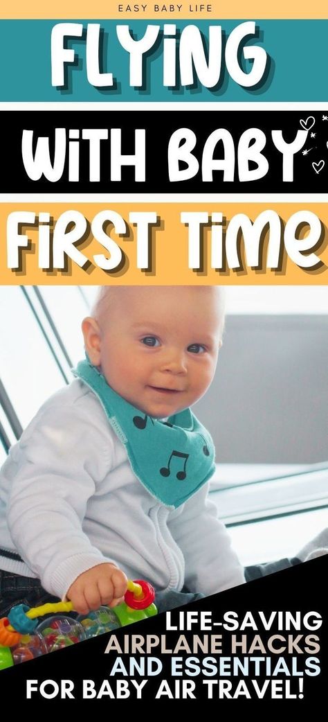 Planning on flying with a baby? My first air travel with baby was a nightmare! Here are all the hacks I learned for bringing a baby on a plane and actually enjoy it! A must-read for your next family vacation or traveling with baby or toddler!

For mamas looking for a travel with baby checklist, travel with infant, traveling with kids, baby life hacks, parenting advice, baby travel, toddler travel, baby travel toys, and baby travel activities. Traveling With One Year Old On Plane, Infant Airplane Travel, Travel With Infant, Flying With Newborn, Baby Plane Travel, Flying With Baby, Baby Travel Checklist, Baby On Plane, Baby Travel Toys